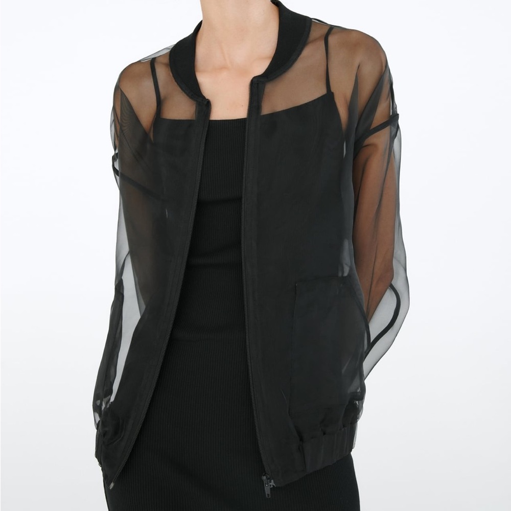ORGANZA ZARA BOMBER JACKET